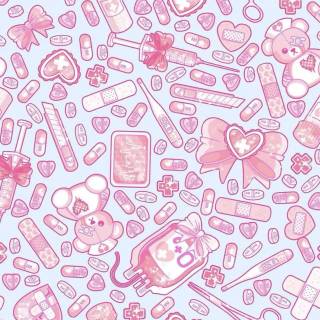 Medical aesthetic desktop wallpaper