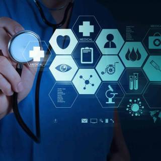 Medical aesthetic desktop wallpaper