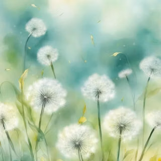 Dandelion mobile wallpaper