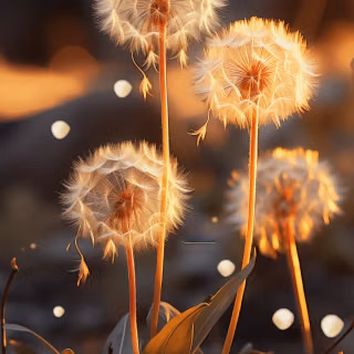 Dandelion mobile wallpaper