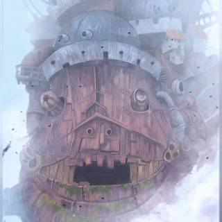 Howl's Moving Castle mobile wallpaper