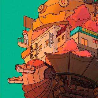 Howl's Moving Castle mobile wallpaper