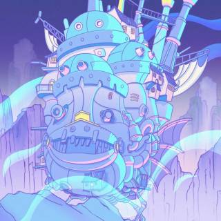 Howl's Moving Castle mobile wallpaper