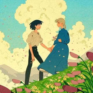 Howl's Moving Castle mobile wallpaper