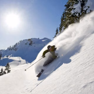 Ski desktop wallpaper