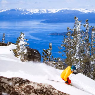 Ski desktop wallpaper