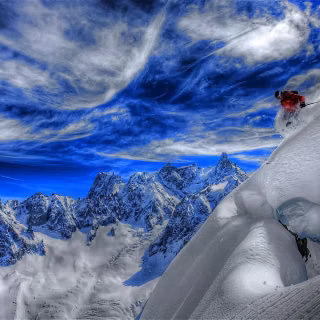 Ski desktop wallpaper