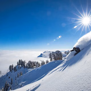 Ski desktop wallpaper