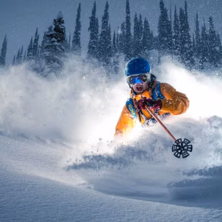 Ski desktop wallpaper