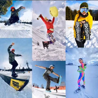 Ski desktop wallpaper