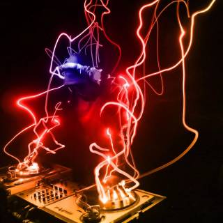 DJ light wallpaper