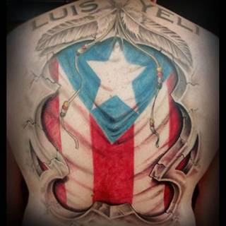 Free Puerto Rican flag wallpaper