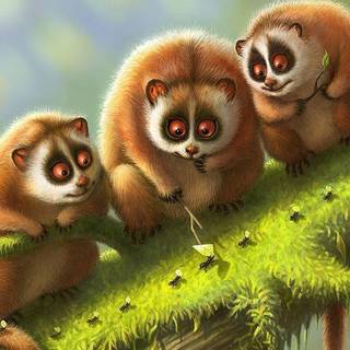 Cute animals wallpaper