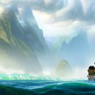 Moana movie wallpaper