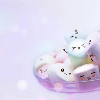 Marshmellow wallpaper
