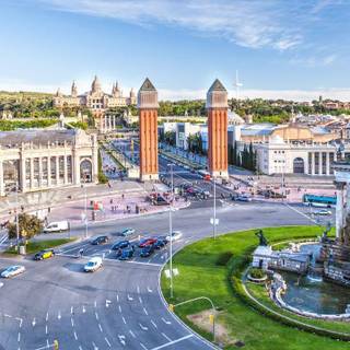 Barcelona city wallpaper