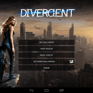 Divergent wallpaper