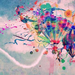 Balloon wallpaper