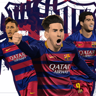 Messi Suarez Neymar wallpaper