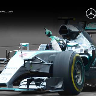 Mercedes W08 wallpaper