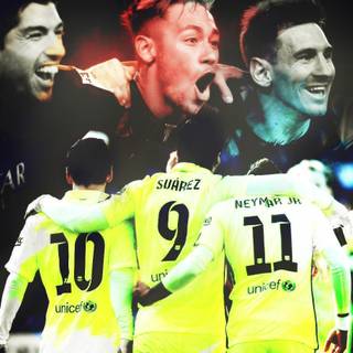 Messi and Neymar wallpaper