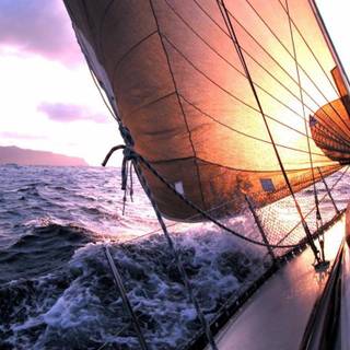 Sailing wallpaper