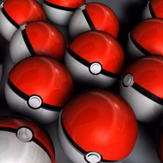 Pokémon balls wallpaper