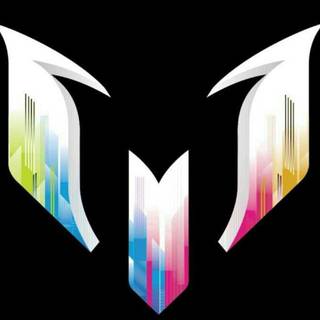 Messi logo wallpaper