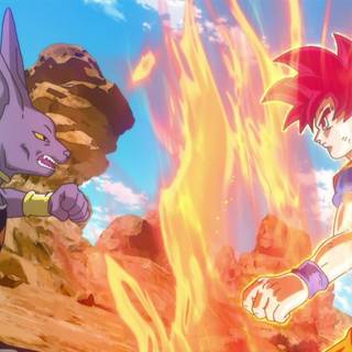 Super Saiyan God wallpaper