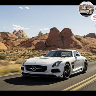 Mercedes Benz SLS AMG wallpaper