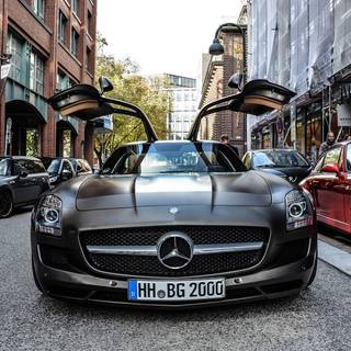 Mercedes Benz SLS AMG wallpaper