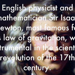 Isaac Newton wallpaper