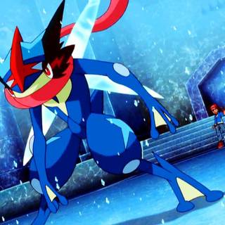 Ash Greninja wallpaper