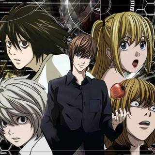 Death Note manga wallpaper