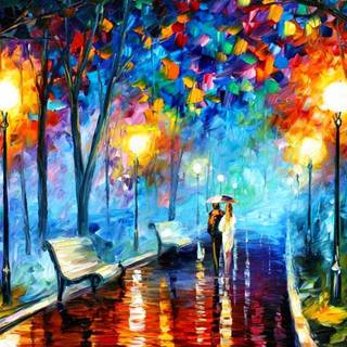 Modern art wallpaper