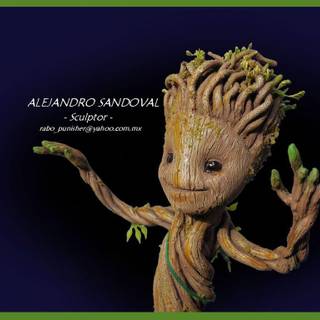 Baby Groot wallpaper