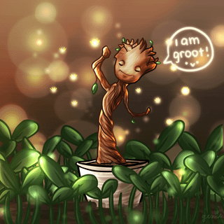 Baby Groot wallpaper