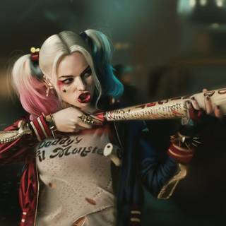 Harley Quinn supervillain wallpaper