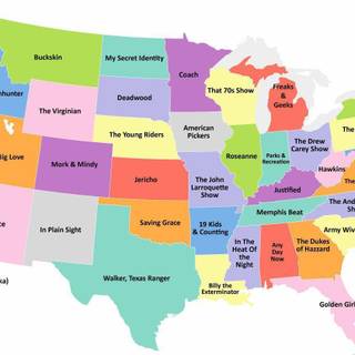 USA Map Wallpaper