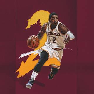Kyrie Irving logo wallpaper