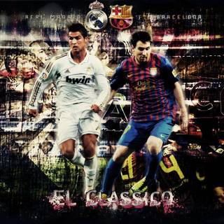 Messi - Ronaldo wallpaper