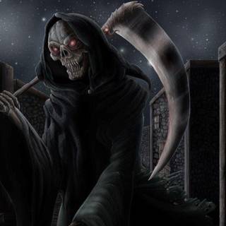 Frightening wallpaper