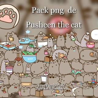 Pusheen the cat wallpaper