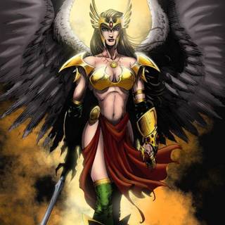 Hawkgirl wallpaper