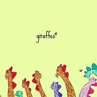 Giraffes wallpaper