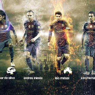 Neymar & Messi wallpaper