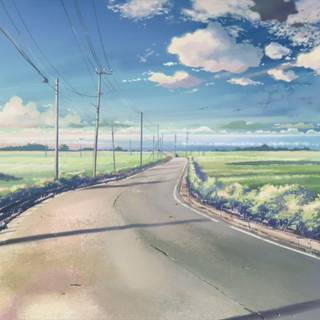 Anime scenery wallpaper