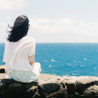 Alone girl wallpaper