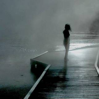 Alone girl wallpaper