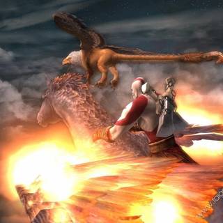 God of War II wallpaper